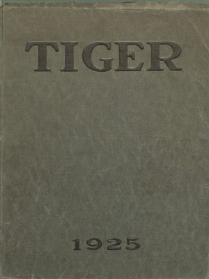 cover image of Big Beaver Falls Area High School--The Tiger--1925